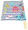 Aves-24 Windschutz 8m x 80cm für Strand Garten See Meer SICHTSCHUTZ Wind Zaun Schutz Blickschutz Camping (23. Maritime)