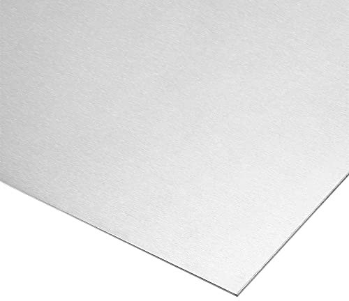 sourcing map Aluminio Hoja, 300mm x 150mm x 1mm Grosor 6061 T6 Aluminio Placa
