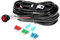 PICAA Kabelbaum Wasserdichter Kabelsatz Relais Adapter ON/OFF 1-Lead für LED Arbeitsscheinwerfer, KFZ, ATV, Off Road, Arbeitslicht Lichtleisten12V/40A Schalter Kit (für 1 Lampe)