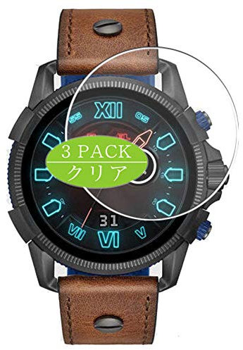VacFun 3 Pezzi Pellicola Protettiva, compatibile con DIESEL ON Full Guard 2.5 smartwatch Case Size:47mm Screen Protector Protezioni Schermo (Non Vetro Temperato) NuovaVersione