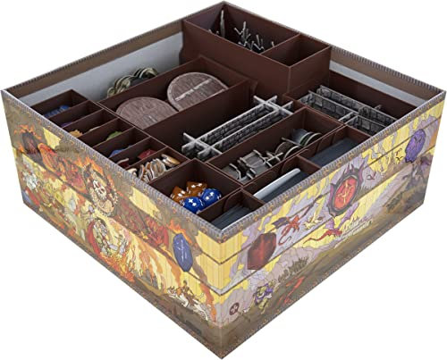 Feldherr Organizer-Inserts kompatibel mit Descent: Legenden der Finsternis - Grundspielbox