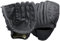 AOUTACC Baseball-Handschuhe Softball-Handschuh, 12,5 Zoll verdicken Softball Fielding Handschuh, Linke Hand Handschuhe rechte Hand Wurf für Jugend Erwachsene-Schwarz Infield