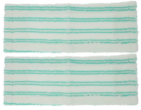 vhbw 2x lingettes remplacement pour Leifheit 57501-2 pour laveur de sol