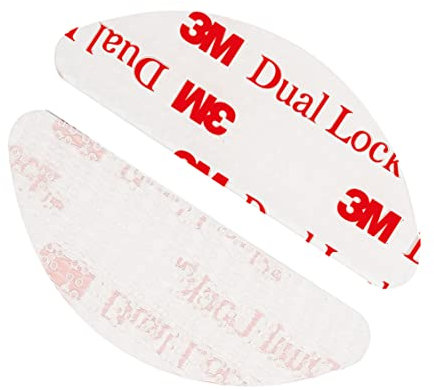 Adesivo Dual Lock Originale, Fissaggio Auto, Supporto Pagamento Pedaggio, Dashcam, Go Pro, Adesivo Camion SJ3560 Trasparente, Chiusura a pressione (2)