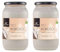 FOODIN Aceite de coco, premium virgen y natural, prensado en frío, aceite de coco orgánico, mejor para la piel y el cabello, calidad de alimentos crudos, ideal para asar y cocinar (2 x 1000 ml)