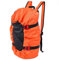 RiToEasysports Arbor Rope Storage Bag,Rock Climbing Quick Deploy Bag Folding Shoulder Strap for Outdoor Camping Hiking (Orange)