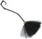 Abaodam Black Witch Broom Halloween Witch Broomstick Witch Wizard Cosplay Prop Witch Flying Dancing Broom Sticks Halloween Party Decor