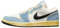 Nike Herren-Sneaker, Basketballschuh, Ashen Slate/Black-pale Ivory, 44.5 EU