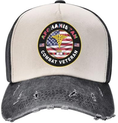 Baseball Cap Us Army Mos 68W Medic Afghanistan Combat Veteran Baseballmütze Klassisch Baseballkappe Verstellbare Trucker Hut Für Golf Running Outdoor