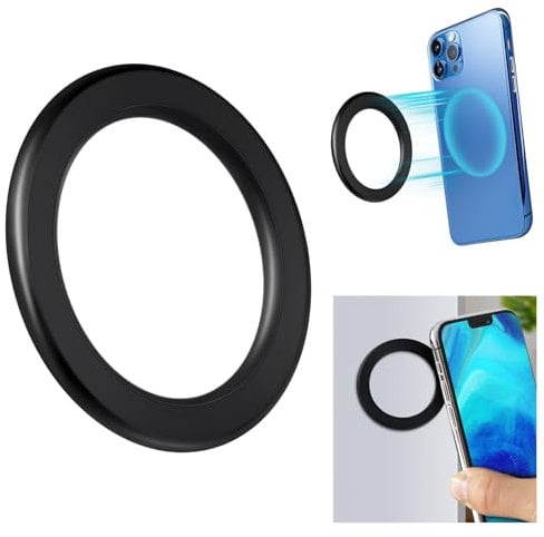 Suofuolef Magnetische Wandhalterung Ring, Magnet Aufkleber für Wand/Spiegel