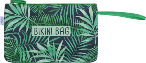 Capelli New York - Bikini Tasche - Palmen - Green Combo