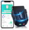 Recitem OBD2 Diagnosegerät Bluetooth Adapter, Auto Diagnosegerät Check Motor Getriebe Drahtlose Auto Auslesegerät Fehlercode Lesegerät mit Batterie Test Exklusive APP für iPhone, iPad und Android
