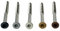 Ceta (RAL7047) Lot de 50 vis colorées à tête peinte pour terrasse composite Gris ciel 4,2 x 55 mm