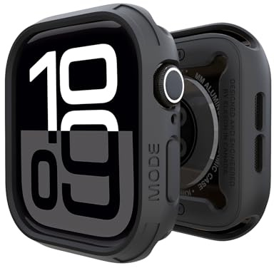 Elkson - Custodia per Apple Watch per 46mm 42mm 45mm 44mm 41mm 40mm, Custodia con paraurti robusta per SE iWatch Serie 10 9 8 7 6 SE Sport, Custodia protettiva militare anti-caduta e antiurto