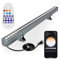 Yotivki Faretto LED da Esterno 72W, Barra LED 2700-6500K Temperatura del colore regolabile con Telecomando e APP Wifi, Intelligente Dimmerabile 1-100% Faro LED, IP65 Impermeabile Proiettore per Parete