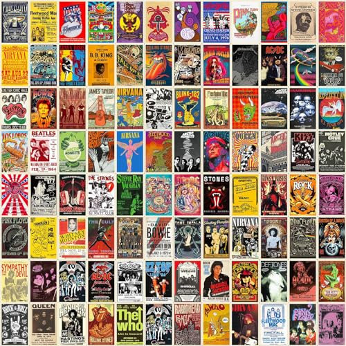 100 Stück/Packung Retro-Film-Poster, Anime, wasserdichte Vinyl-Aufkleber für Laptop, Gepäck, Skateboard, Teenager
