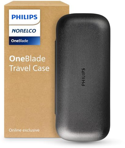 Philips Norelco OneBlade Reiseetui, schützen Sie Ihren Griff und Klinge, kompatibel mit QP27XX, QP28XX und QP6XXX, Modell QP401/90, Schwarz