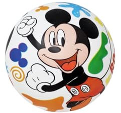 Disney Mickey Mouse Micky Ball Bioball für Handball Meer Strand Garten 17 cm
