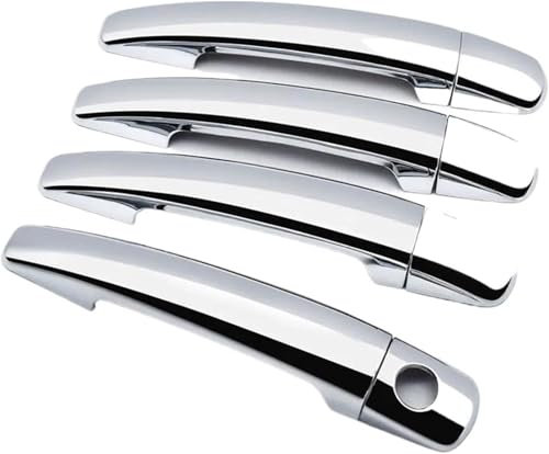 Générique Poignées de porte Couvre-poignée de porte pour Peugeot 207 308 et pour Citroën C4 C6 2004-2010