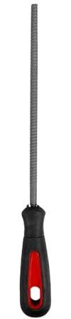 Till. – Round Wood rasp 200 mm | Ergonomic bi-Material Handle | Manual Tool for Interior Shaping and Precision Woodworking