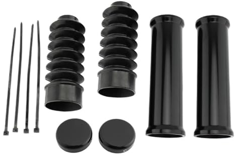 Fit For Harley Davidson Sportster XL883 XL1200 1988-2013 Fit For FXD 1995-2005 Front Fork Cover Motorcycle Protector(A)