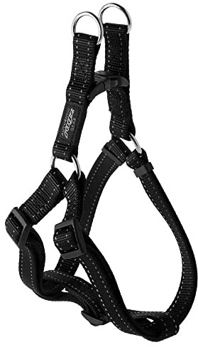 Rogz Utility Hundegeschirr, Größe L, Schwarz