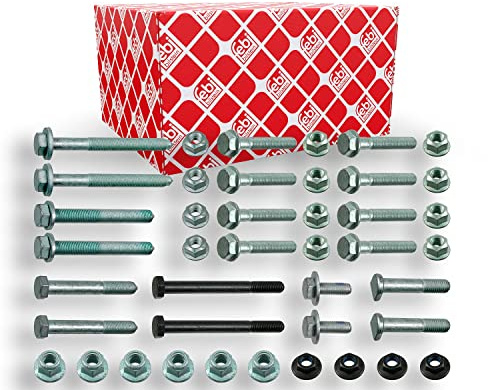 febi bilstein 21498 Montagesatz für Querlenker, 1 Stück | Kompatibel mit: AUDI A4 B5, A4 B5 Avant, A6 C5, A6 C5 Avant, A8 D2, ALLROAD C5, SKODA SUPERB I, VW PASSAT B5