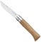 Opinel No.8 VRI Oak Handle Lock Knife - Brown