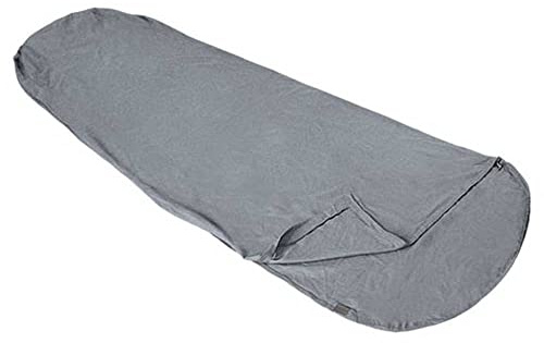 High Peak Hüttenschlafsack Inlet Mummy, Grau, L, 23523