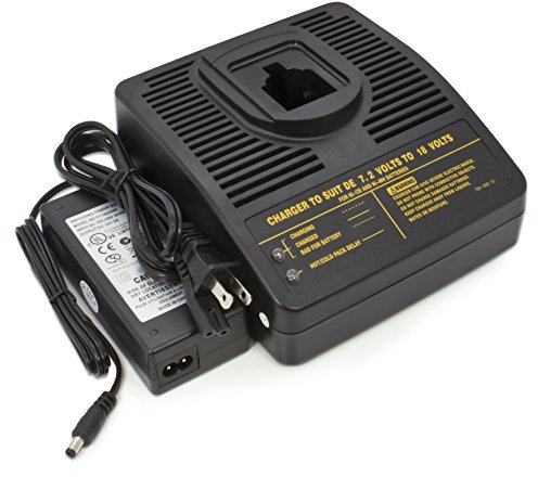 ExpertPower Charger for Dewalt 7.2-Volt-18-Volt 1-Hour NiCd NiMh Power Tool Batteries
