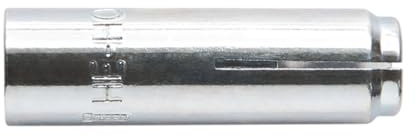 INDEX Fixing Systems He-HO - Confezione da 50 tasselli con cono interno per grandi carichi con rivestimento zincato, M10 x 40 mm, diametro 12 mm