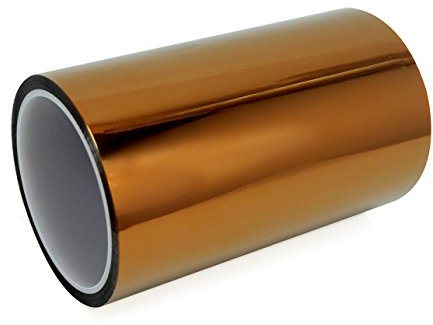 NuNus Polyimid Tape Hitzebeständig 0.06mm x 120mm x 33m für 3D Drucker (120mm)