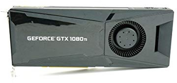 PNY VCGGTX1080T11PB-CG Carte Graphique (GeForce GTX 1080 Ti, 11 Go, GDDR5X, 352 bit, 7680 x 4320 Pixels, PCI Express x16 3.0)