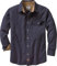 Legendary Whitetails Men's Buck Camp Flannel Shirt Long Sleeve, Navy Heather, L UK
