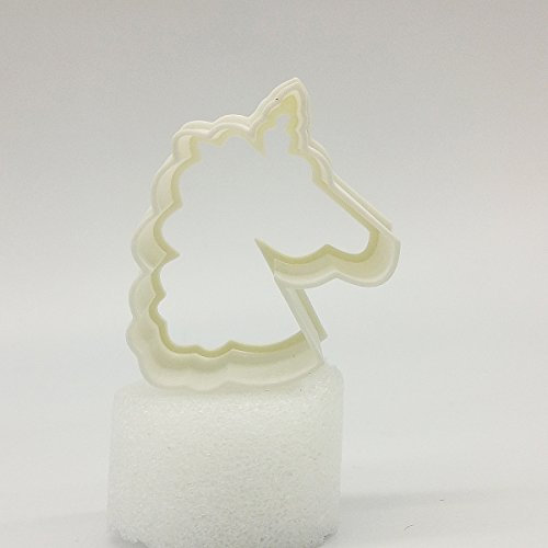 Einhorn Ausstecher, 5cm / 8cm / 10cm / 12cm Größe, 25mm tief (12cm)