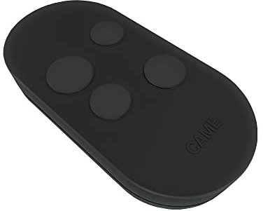 telecomando - 4 canali - doppia frequenza - codice fisso - nero - cam 806ts-0102
