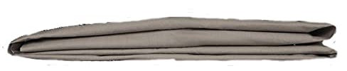 Kayori Shizu Perkal Splittopper Boxspringbettlaken 12cm Steg Größe 180x200cm Farbe Taupe Uni Einfarbig Topper Baumwolllaken Betttuch Percale-Baumwolle Spannbetttuch Boxspringbett