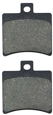 AHL 1 paio di pastiglie freno posteriori per moto Compatibili con APRILIA SR 50 Street (LC) (TE00/TEA00) 2003-2013/Atlantic 125/200/250 2003-2006 /RS 125 (Radial Caliper model) 2T 2006-2014