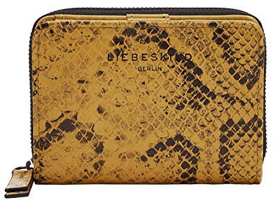 Liebeskind Berlin Snake Alexis Portemonnaie, Dijon , Medium (HxBxT 8.5 cm x 11.0 cm x 3.0cm)