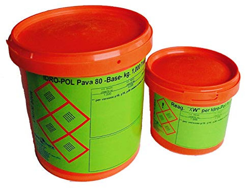 HYPOL PAVA 80 SATINÉ 1,200 B+R, FORMULÉ BI-COMPONENT TRANSPARENT ADAPTÉ À LA RÉALISATION DE STRASS FINELS SATINÉS RÉPONSES POLYURETANIQUE EN EMULSION EAU