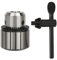 Adaptateur de perceuse, mandrin de perçage en acier 0.6-20mm professionnel avec clé à mandrin pour perceuse à percussion pour outil électrique(1-13mm)