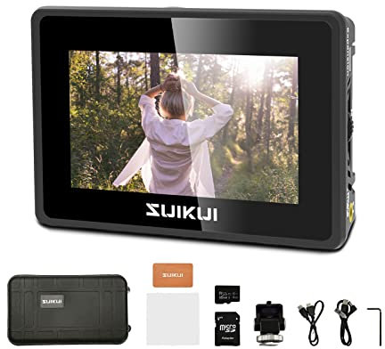 SUIKUI RH35 Unlimited Recording Camera Monitor 1080P 30FPS Capture and Photographic Stream Video Screens from HDMI