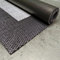 STORESDECO Alfombra vinilica de Tejido Trenzado Premium de Alta Gama Lavable Antideslizante Alfombras vinilicas Resistentes para Salon Cocina habitacion baño Pasillo Color Gris Plomo 80x150 cm