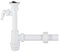 Siphon Flaschensiphon Abflussgarnitur Rohrsiphon Geräteanschluss Ablauf Ø 40 mm mit Ablaufventil mit Geräteanschluss