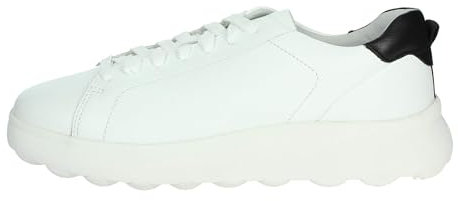 Geox Herren U SPHERICA EC4.1 A Sneaker, White, 44 EU
