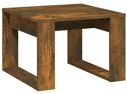 vidaXL Beistelltisch, Couchtisch für Wohnzimmer, Wohnzimmertisch mit viel Platz, Sofatisch Kaffeetisch Telefontisch Tisch, Räuchereiche Holzwerkstoff