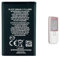 Aousavo BL-5CB - Batteria di ricambio compatibile con Nokia 105 (2019) Nokia 1616 Nokia 1800 E60 3600 3660 Nokia C1-01, C1-02, X2-05, 1616, 1800, 100, 101, 105, 106, 109