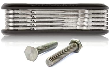 BASEMAN® Key Organizer - Erweiterung Schrauben Set 22mm - (9-10 Schlüssel)