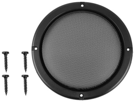 MACHSWON Car Speaker Cover Mesh Protector Black 7 Car Speaker Cover Woofer Subwoofer Grill