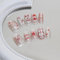 Mgmxbsth 30Pcs Press on Nails Short, Cute Glossy Fake Nails, Glue on Summer False Nails With Designs Stick on for Women (Pink Cats and Dogs)